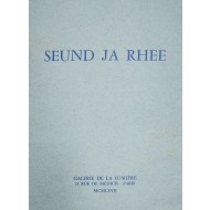 이성자 화백 파리 전시 관련 팸플릿