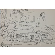 임도연 작가 작품 스케치북