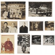 [55] 부산 금정산 금정선원 선원장 등 역임한 사경의 대가 무불성관(無佛性觀, 1907~1984) 스님 관련 사진 10점 일괄