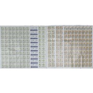 [29] 미절단 전지 술상표 [순하리 3종] / [처음처럼 3종] 등 총 6매 일괄