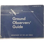 [62] 비행기 도판과 사진이 수록된 미 공군 메뉴얼 [Ground Observers' Guide]