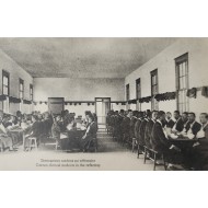 [36] 식당에 있는 한국 학생들을 찍은 프랑스 엽서