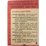[47] 아이젠하워 행정부 업적홍보용 포켓카드