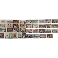 [10] 여인을 주제로 한 엽서 37점 일괄