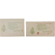 [24] 조선 크리스마쓰 씰 4~5주년 기념 [크리스마스 씰] 2종 6매