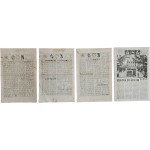 [39] 베트남 파병 주월 백마부대의 소식지인 주간 [백마 白馬] 3점, 월간 [백마 白馬] 1점 등 4점 일괄