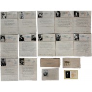 [48] 월드비젼에서 운영하는 고아원 성애원에서 주순덕이 후원자에게 보낸 편지와 성탄절 카드, 월드비젼 카드 등 27점 일괄