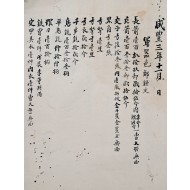 [102] 연기현(燕岐縣) 지역 군부(軍簿) 성책(成冊) [이등중기 李等重記]