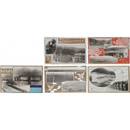 [166] 전라남도 보성군에 본점을 두고 간척개간산업 등 농림업에 투자한 보성흥업주식회사 발행 엽서 5종