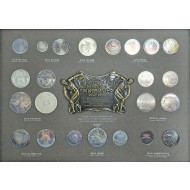 [216] 수집가가 모아 제작한 [역대올림픽 기념은화 Oympiad Silver Coins] 23종