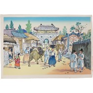 [16] 히요시 마모루(일길수日吉守 Hiyoshi, M.) 판화(版畫)