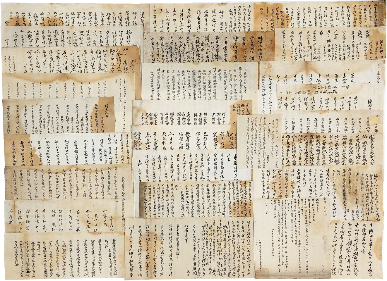 영남지역 유학자 등의 간찰 70점