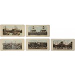 [52] 진남포항 / 러일전쟁 관련사진 등을 담은, 석판화로 제작한 스테레오 뷰 5점 일괄
