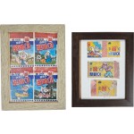 [85] ‘삼양 꿀 뽀빠이’와 ‘삼양 줄줄이 꿀 뽀빠이’ 2종 7점이 담긴 액자 2점