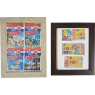 [85] ‘삼양 꿀 뽀빠이’와 ‘삼양 줄줄이 꿀 뽀빠이’ 2종 7점이 담긴 액자 2점