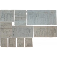 [173] 교육관련 중동학교 외 입학원서 및 양조장 주류매상전표 일괄 10점