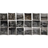 [196] 서울 주한미군 군사고문단 한국군 병참 전 과정 기록사진 18장 일괄