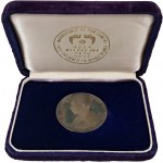 [6] 순은제 [제9대 박정희 대통령 취임기념 메달]과 [케이스] 세트 일괄