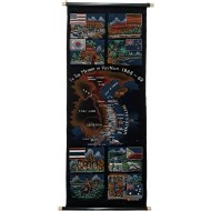 [19] 태극기가 보이는 베트남 태피스트리(직물공예) 기념 벽걸이