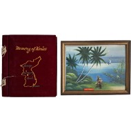 [24] 주한미군 웨버가 한국에서 찍은 생활 풍경 사진 등을 수록한 [사진첩]과 [사진액자] 등 2점 일괄