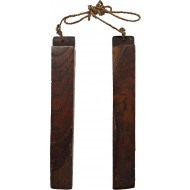 [148] 조선시대 순라꾼이 들고 다니던 [순라 딱딱이] 한 쌍