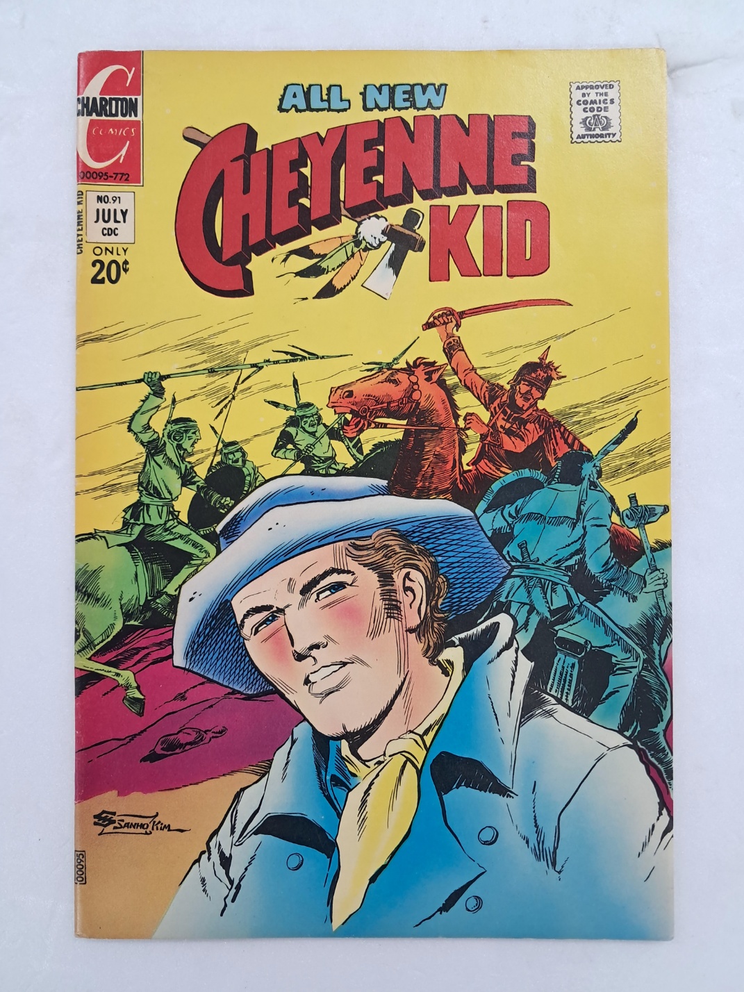 [3] 김산호 영문만화 [Cheyenne Kid]