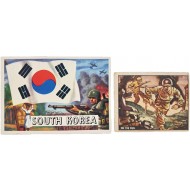 1950년대 딱지형 카드 2종