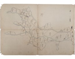 [8] 토지조사사업과 관련된, ‘청주군 남이면 문동리’ [개황도 槪況圖]