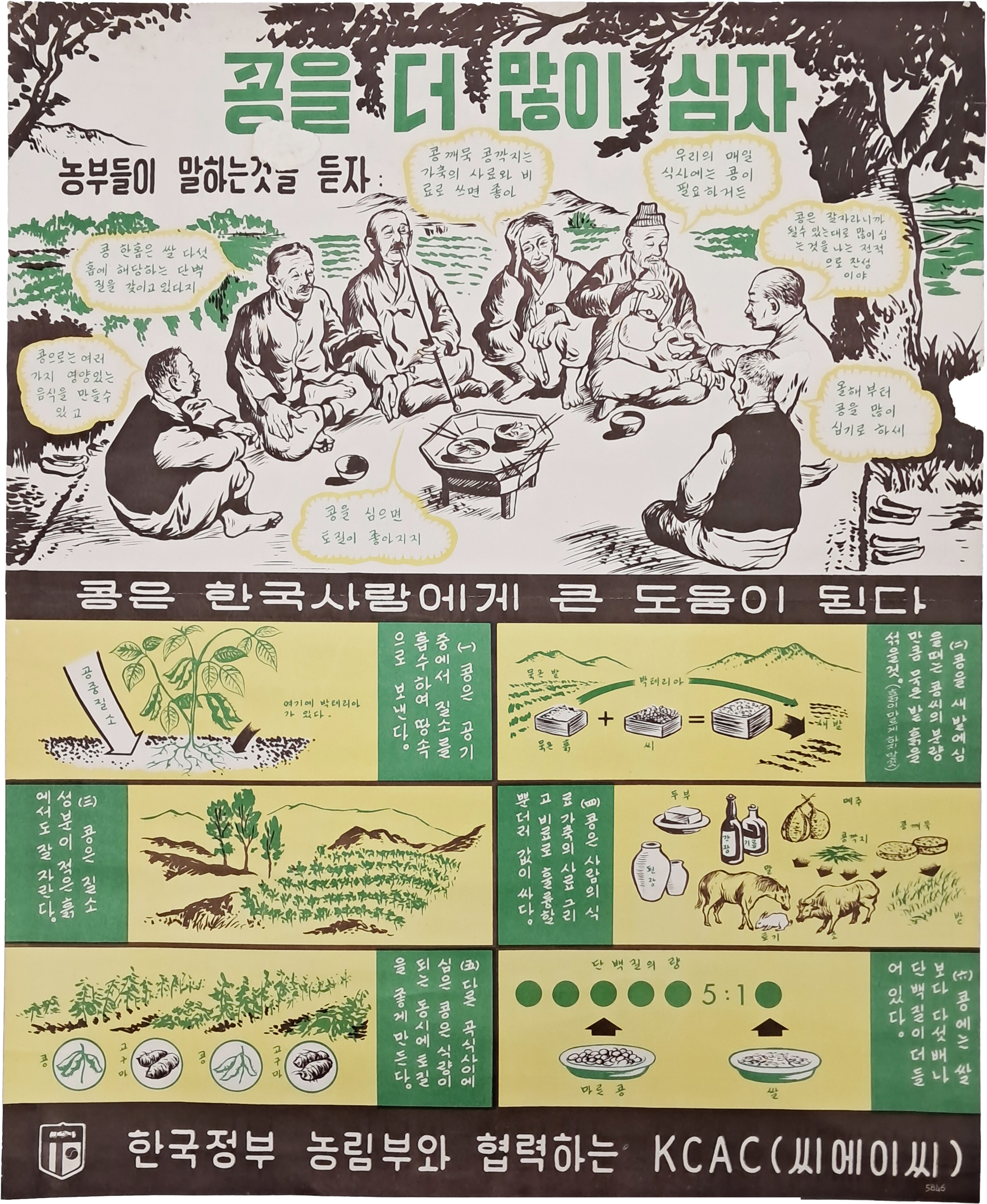 [14] ‘콩을 더 많이 심자’ 포스터