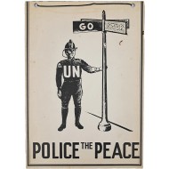 [52] 한국전쟁 시기 UN 경찰관 일러스트 패널