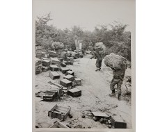 [76] 한국 노무단(지게부대)의 벙커힐 전투(Bunker Hil) 현장 사진