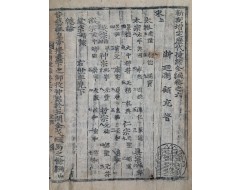 [149] 장서인 날인된 신각증정역대첩록 新刻增定歷代捷錄] 하책(6~8권)