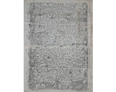 [175] 지방에서 한양까지 로정일수(路程日數)가 기록된 [조선팔도총람지도 朝鮮八道總覽之圖]