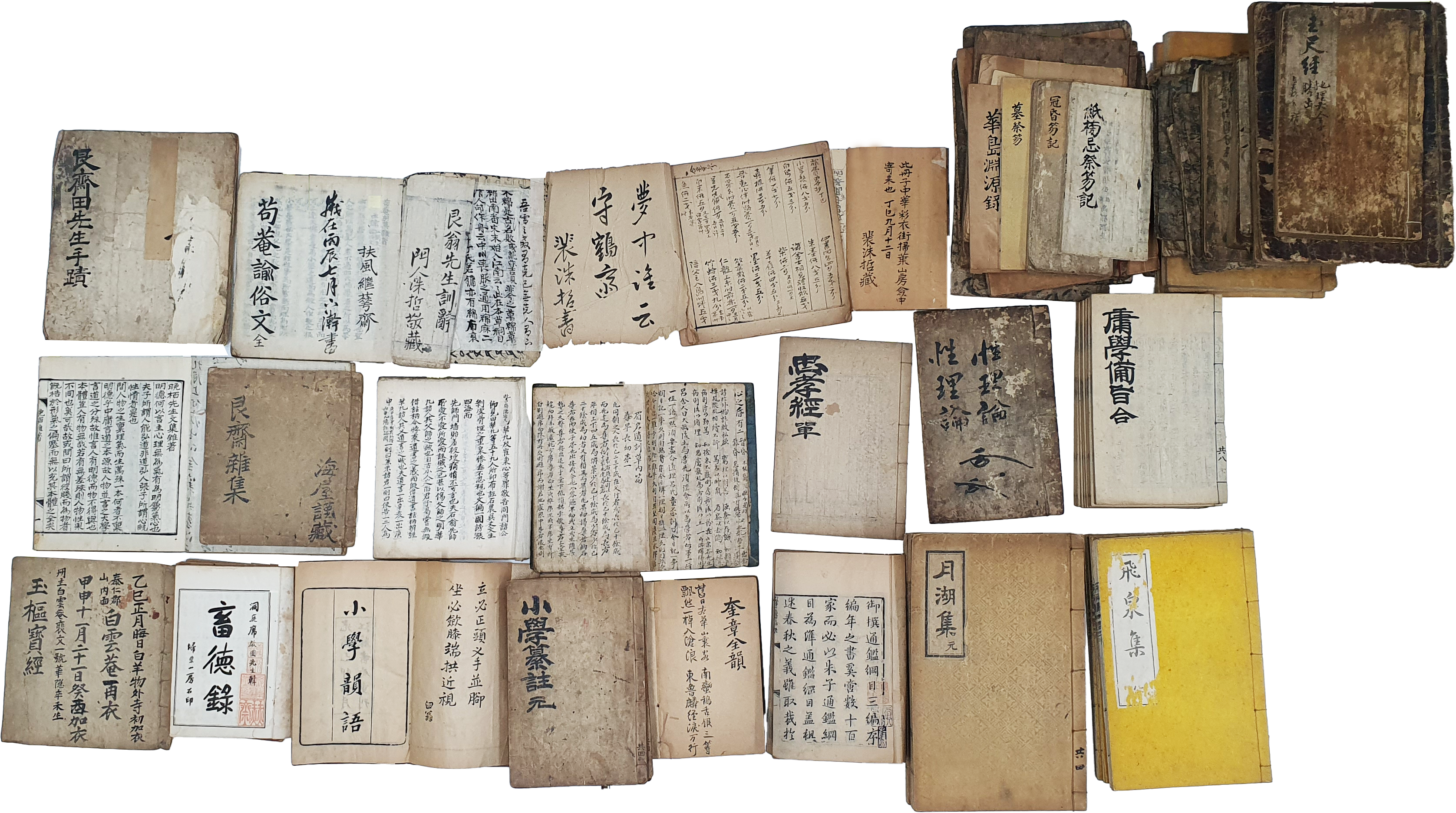 [188] 간재전선생수적(艮齋田先生手蹟) 및 수택본 등 간재와 문인들의 고문헌자료 46종 96책 일괄