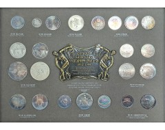 [204] 수집가가 모아 제작한 [역대올림픽 기념은화 Oympiad Silver Coins] 23종