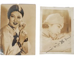 [224] 최승희 등 일제강점기 여류 예술인 원본사진 2점