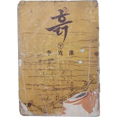[32] 이광수(李光洙)의 소설 [흙], 하