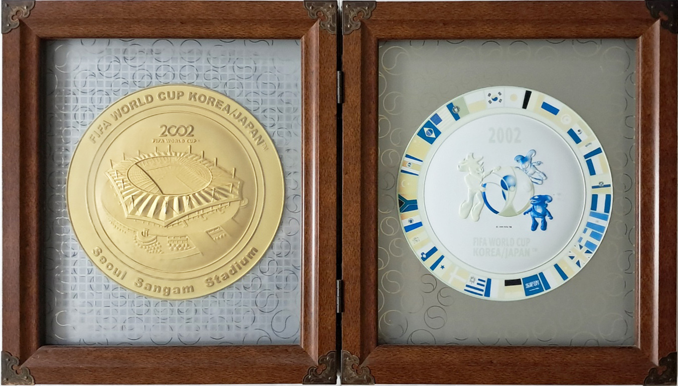 [389] 2002년 제17회 FIFA 월드컵대회 기념 액자