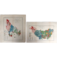 [281] 경상남도 동부·서부 지질도 2점