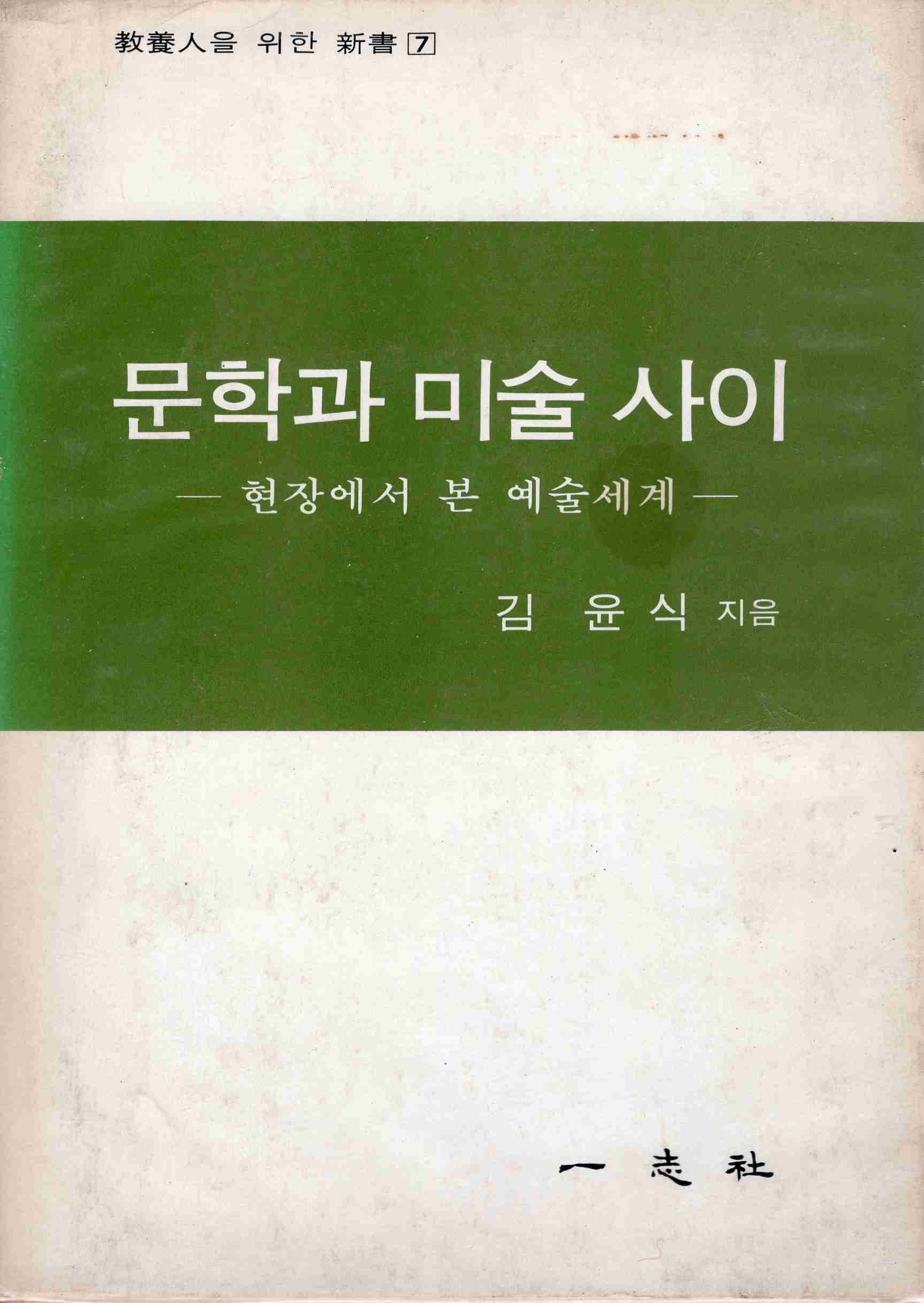 문학과 미술 사이 - 현장에서 본 예술세계 -