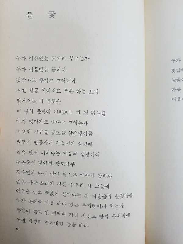 끝끝내 너는 (나종영시집,초판)