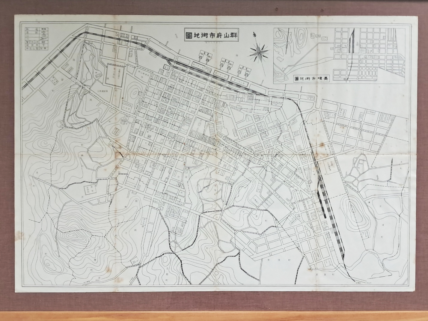 [463] 군산부시가지도 群山府市街地圖