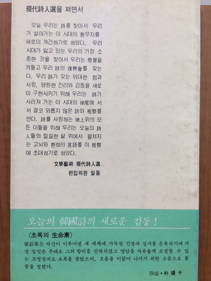 은 사시나무잎 흔들리는 (양채영시집)