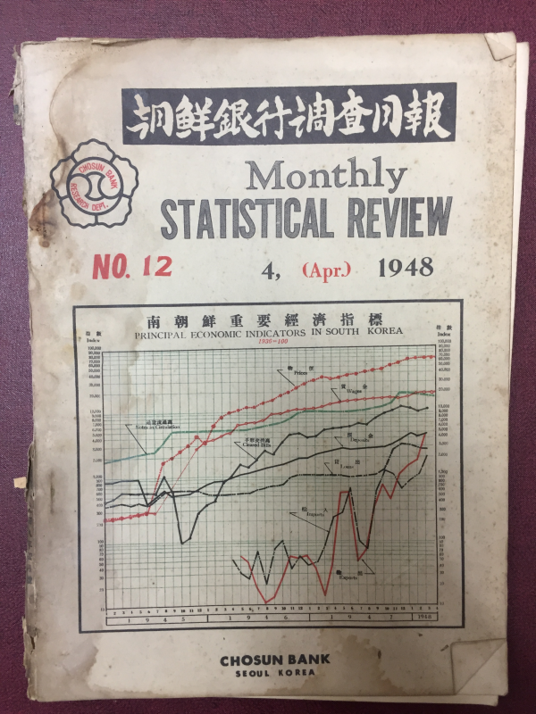 조선은행조사월보 NO.12 1948. 4