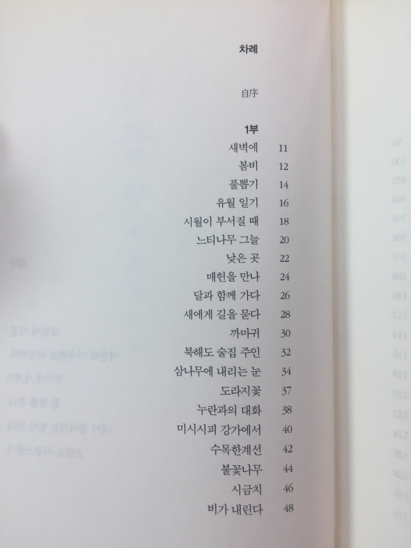 흰꽃(정한용시집,초판)