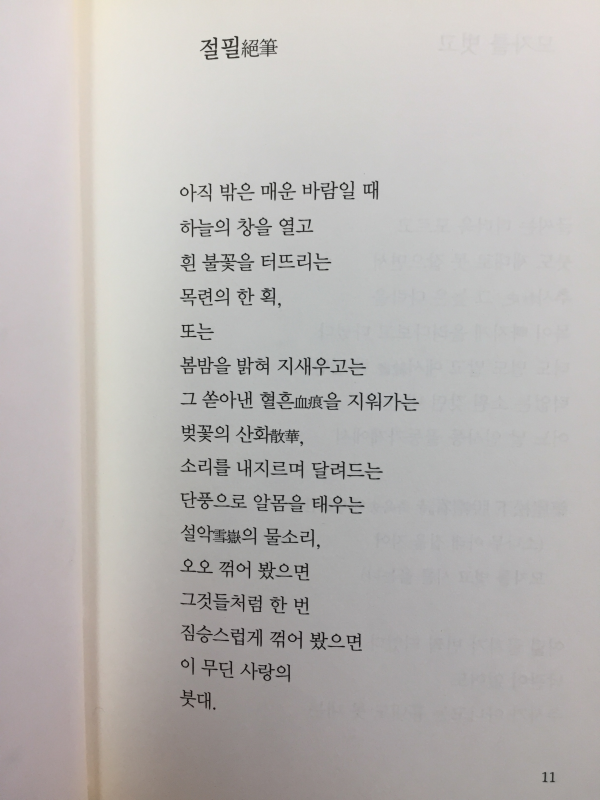 사람들이 새가 되고 싶은 까닭을 안다(이근배 시집)