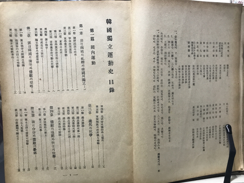 한국독립운동사(애국동지원호회,1956 초판)