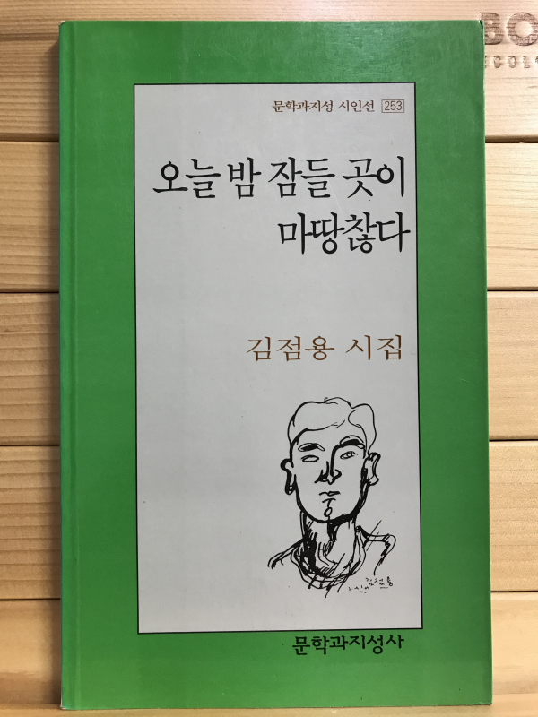 오늘 밤 잠들 곳이 마땅찮다 (김점용시집,초판)