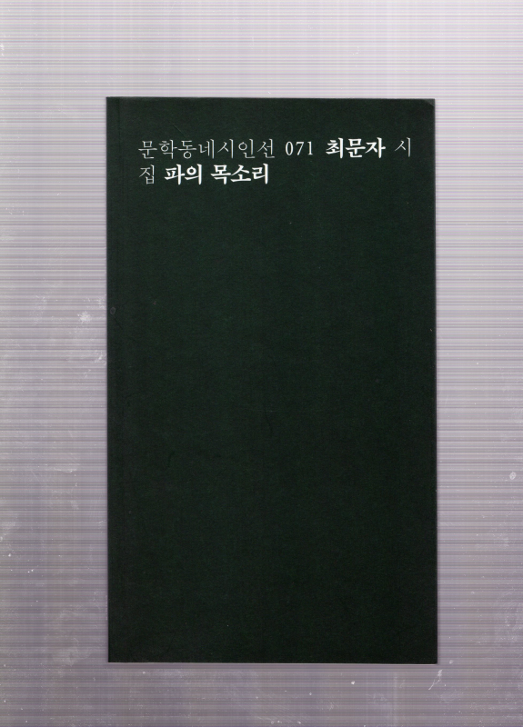 파의 목소리 (최문자시집,초판)