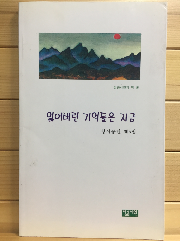 잃어버린 기억들은 지금 (청시동인 제5집,초판)